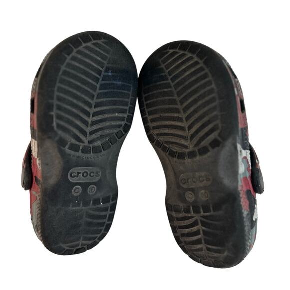 Crocs Camo Kids Size Childs 10 Preowned - Picture 6 of 6